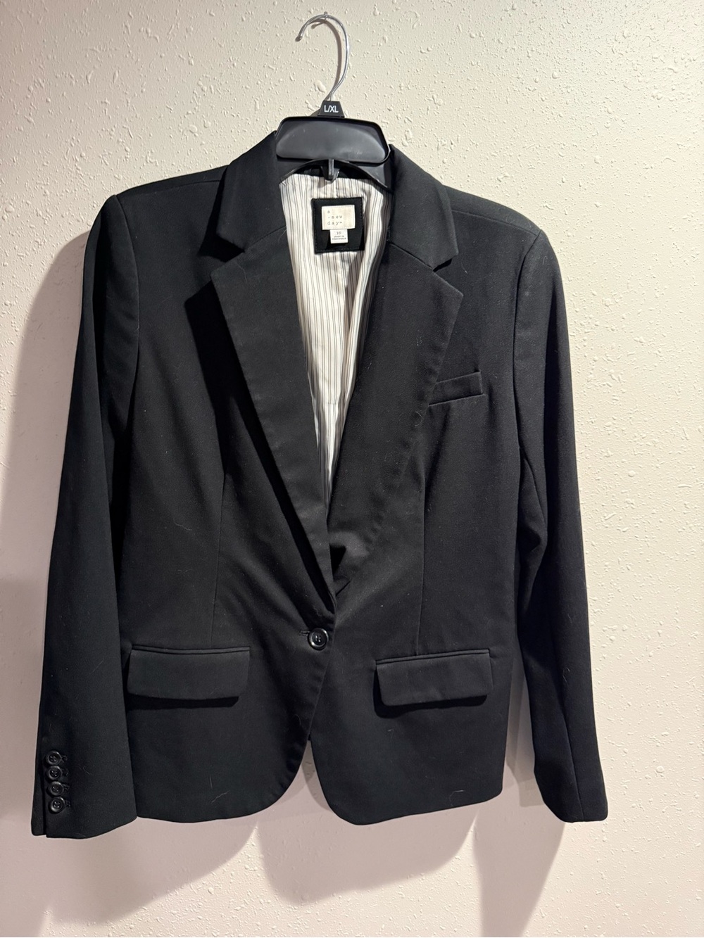 a new day Black Single-Button Women's Blazer
